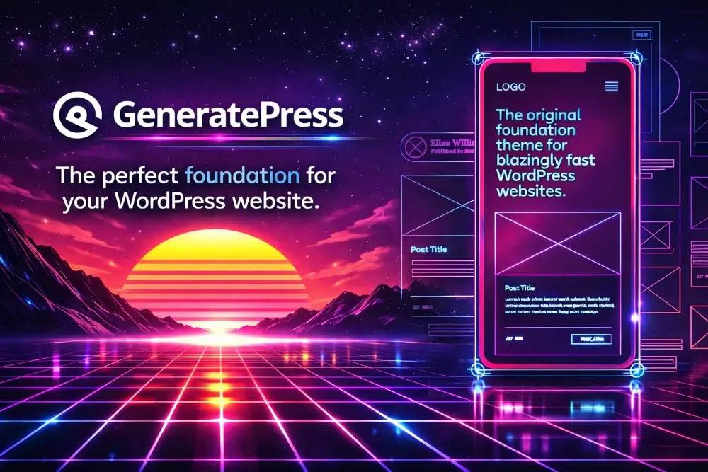 Review Tema GeneratePress Tema WordPress Terbaik SEO Friendly Cepat dan Ringan
